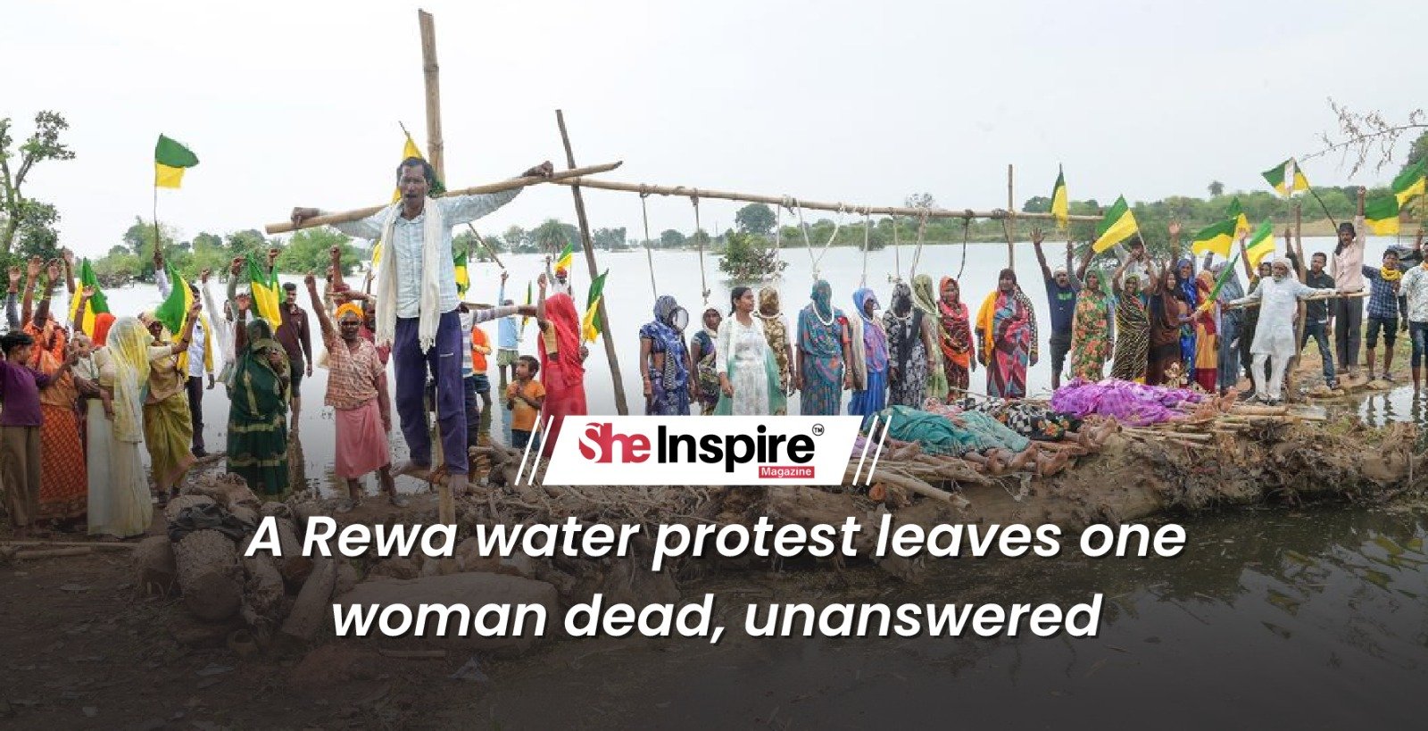 A Rewa water protest leaves one woman dead, unanswered